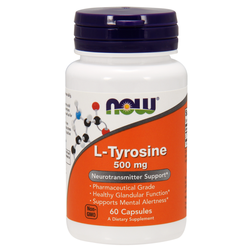 NOW FOODS LTyrosine, 500mg 60 caps iFit